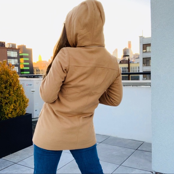 Michael Kors Wool Hooded Toggle Duffle Coat - Picture 5 of 14